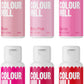 Colour Mill Oil-Based Food Coloring, 20 Milliliters Each Of 6 Colors: Baby Pink, Candy, Hot Pink, Raspberry, Red And Rose