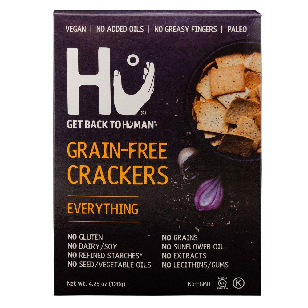 Hu Kitchen Everything Crackers 4.25 Oz