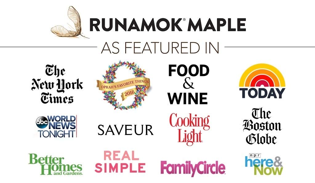 Runamok Maple Hot & Spicy Infused Maple Syrup - 8.45 Fl Oz (250mL)