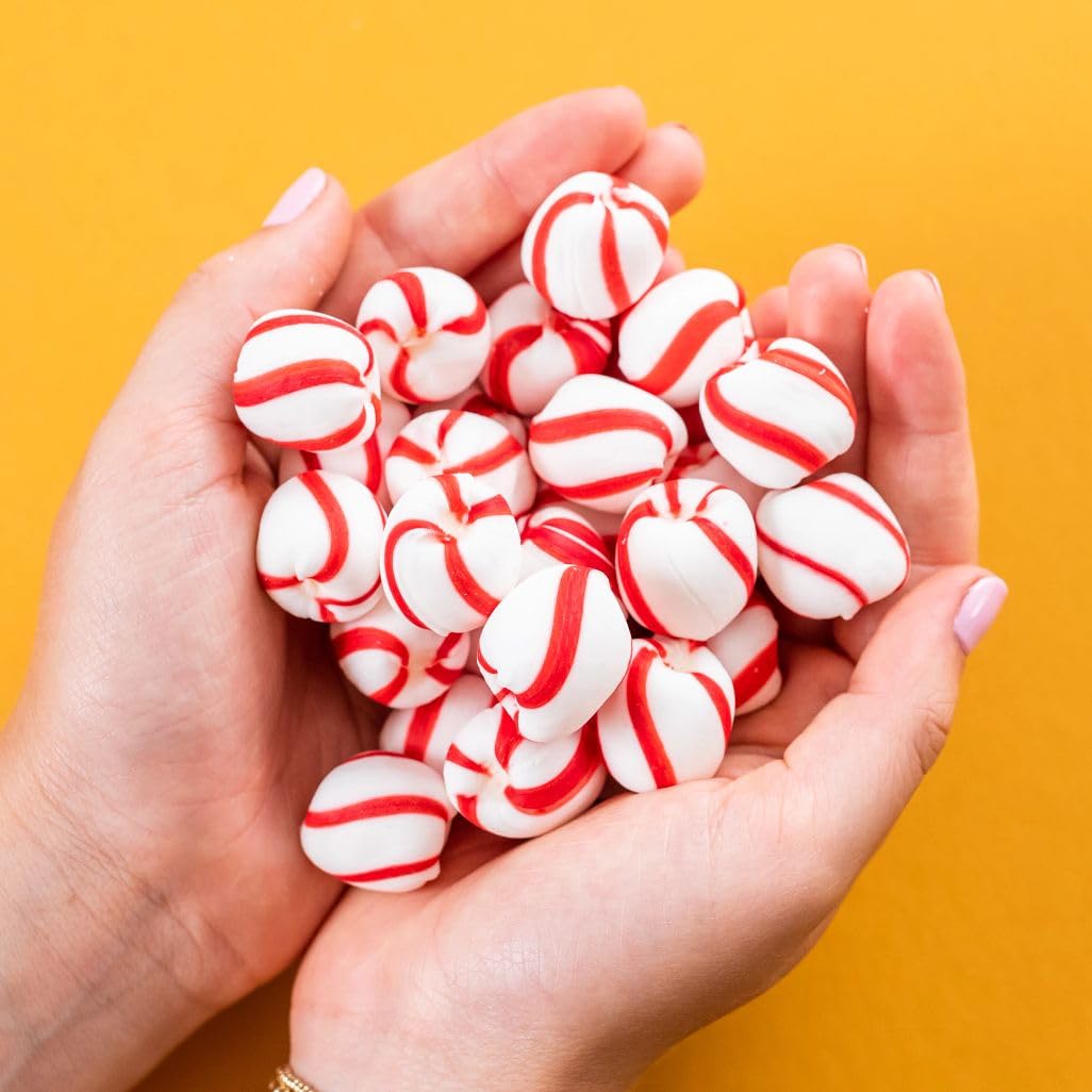 Bobs Sweet Stripes Soft Peppermint Candy, 160 Count, 28 Ounce Jar