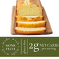 Power Of The Almond Keto Gluten Free Sugar Free Low Carb Pound Cake Loaf (Banana Nut)
