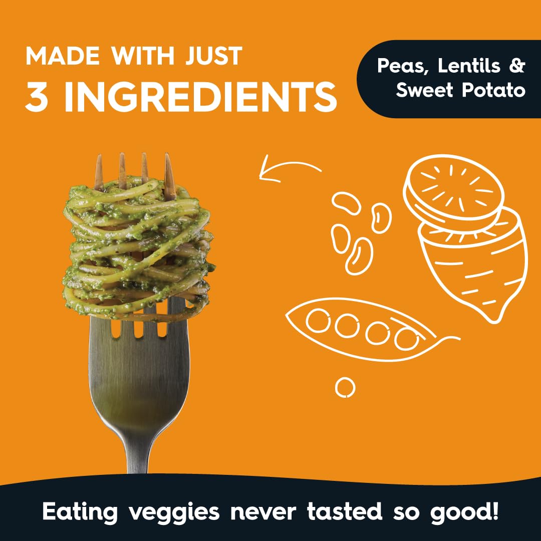 Veggiecraft Farms Spaghetti - NEW BETTER TASTE - Gluten Free Pasta, Thin Spaghetti Noodles, Plant Based Protein Spaghetti w/Lent