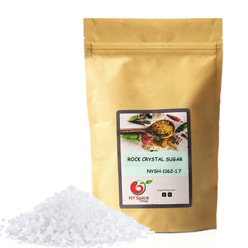 NY SPICE SHOP Rock Sugar - 5 Pound Bag Rock Candy Crystals - Sugar Rocks Whole - Sugar Crystals - Rock Candy - Rock Sugar for Te
