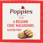 Poppies Cookie Macaron Chocolate Drizzle, 7.8 Ounce, Pack of 1