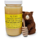 Altay Raw Linden Honey - 100% Pure, Unfiltered, Unpasteurized, Ethically Sourced - Glass Jar, 454g / 16oz