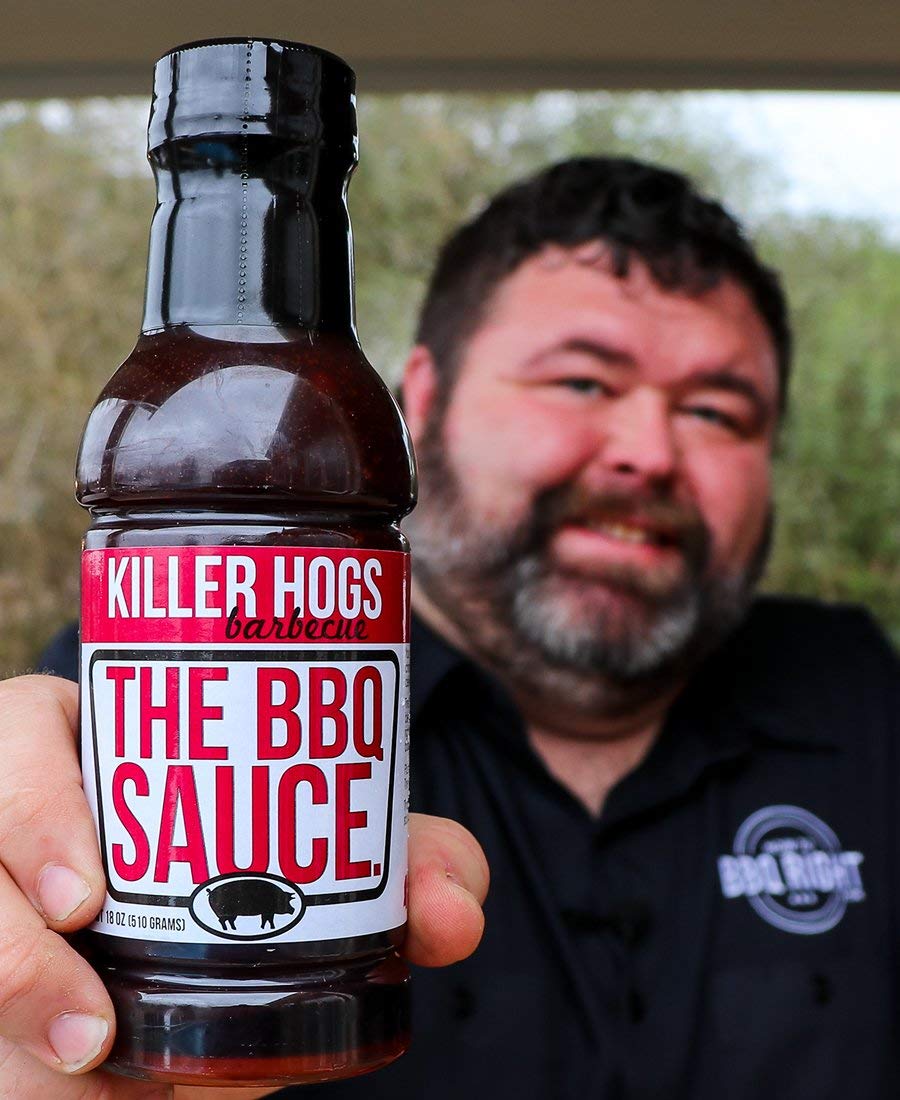 Killer Hogs The BBQ Sauce | Championship Grill and BBQ Sauce for Beef, Steak, Burgers, Pork, and Chicken | 16 Ounces