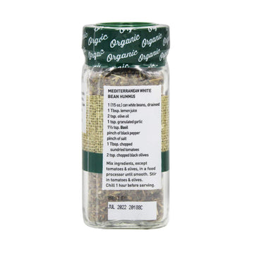 The Spice Hunter Basil, Organic, 0.3-Ounce Jar