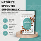 Purely Sprouted Smoked Sea Salt Almonds, Vegan & Gluten-Free, 4 oz Pack of 6