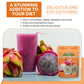 Liberty Orchard Organic Dried White Dragon Fruit With Fiber - Ideal For Recipes Or A Nutritious Fruit For Busy Lifestyle- Nutrie