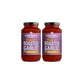 Sonoma Gourmet Roasted Garlic Pasta Sauce, USDA Organic, Non-GMO, No Sugar Added, 25 Ounce Jars (Pack of 2)