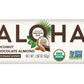 ALOHA Organic Plant Based Protein Bars - Vegan, Low Sugar, Gluten Free - Coconut Chocolate Almond - 1.98 oz - Brown - Model 0842096109102