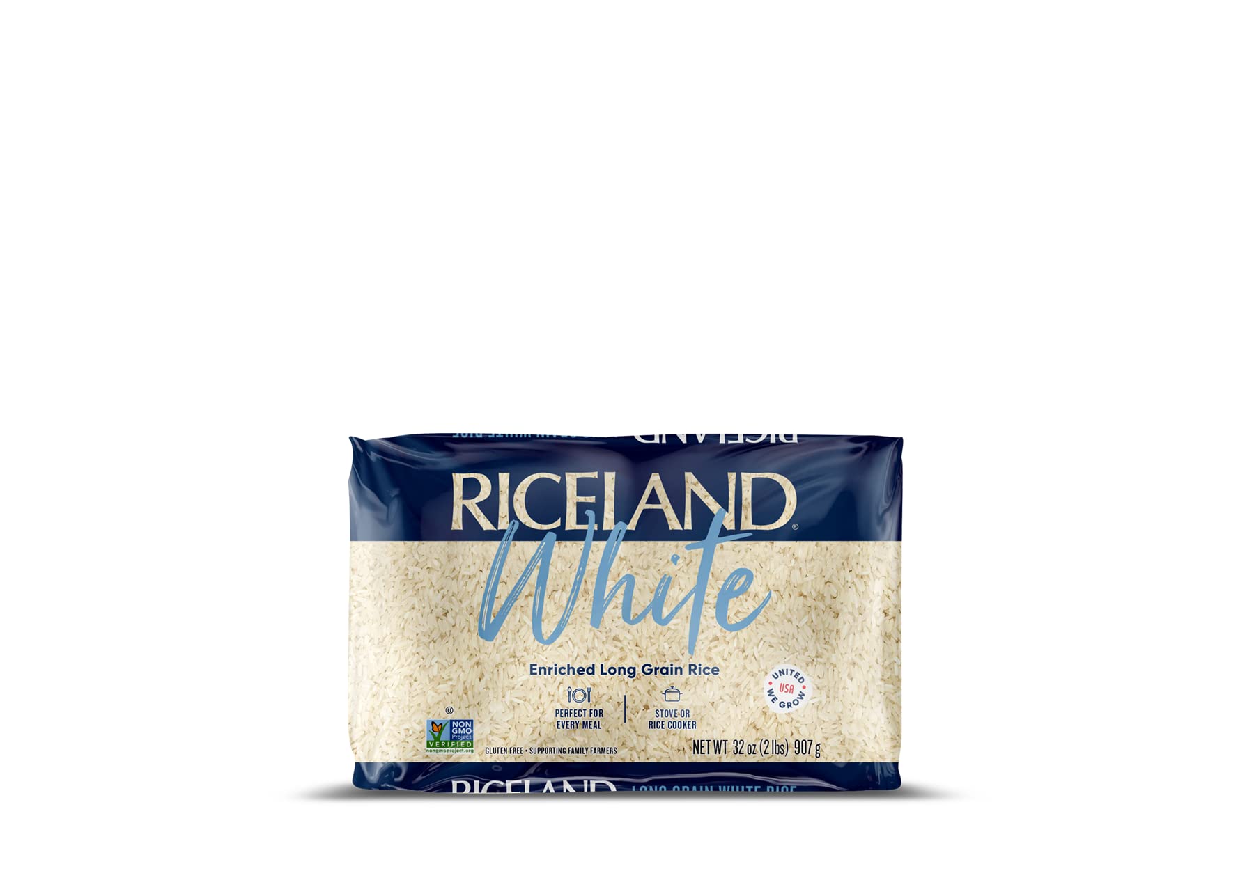 Riceland Long Grain White Rice, 2Lb, Pack Of 3