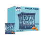 Love Corn Sea Salt 0.7Oz X 20 Bags - Delicious Crunchy Corn - Healthy Family Snacks - Gluten Free, Kosher, Non-Gmo - Alternative