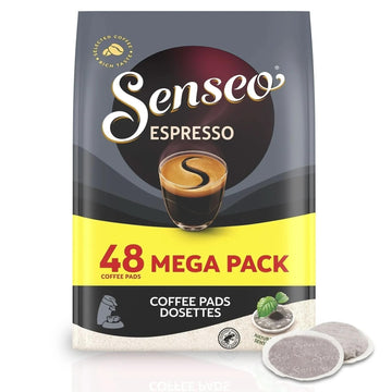 Douwe Egberts SENSEO Espresso Coffee Pods, 48 Count, Original Version, Model SYNCHKG057434