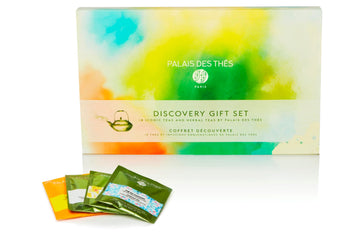 Palais Des Th  S - Discovery Gift Set Box With Premium Flavored Teas - Organic Selection Of Biodegradable Tea Bags - 18 Tea Bags