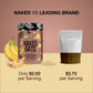Naked Nutrition Chocolate PB Banana Overnight Oats, 20g Protein, Gluten-Free, 30.4 Ounce