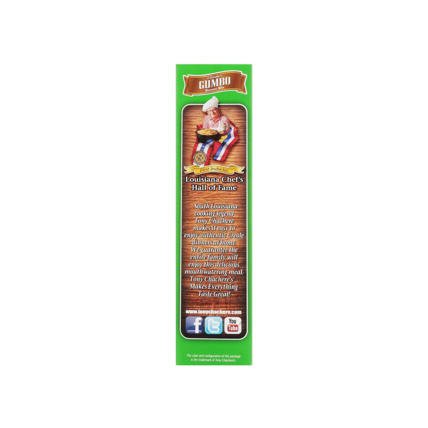 Tony Chachere'S Creole Gumbo Dinner Mix, 8-Ounce Units (Pack Of 4)