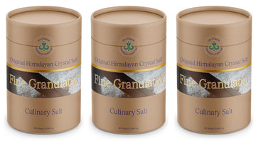 Original Himalayan Salt Crystal - Fine Granulated Culinary Salt for Cooking, Food Preparation and Health with 84 Trace Minerals 
