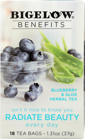 Bigelow, Blueberry and Aloe Tea, 1.31 Ounce