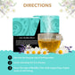 Buddha Teas Calm Buddha Blend Organic Herbal Tea - Caffeine Free - 18 Bleach-Free Tea Bags - Non-GMO & OU Kosher