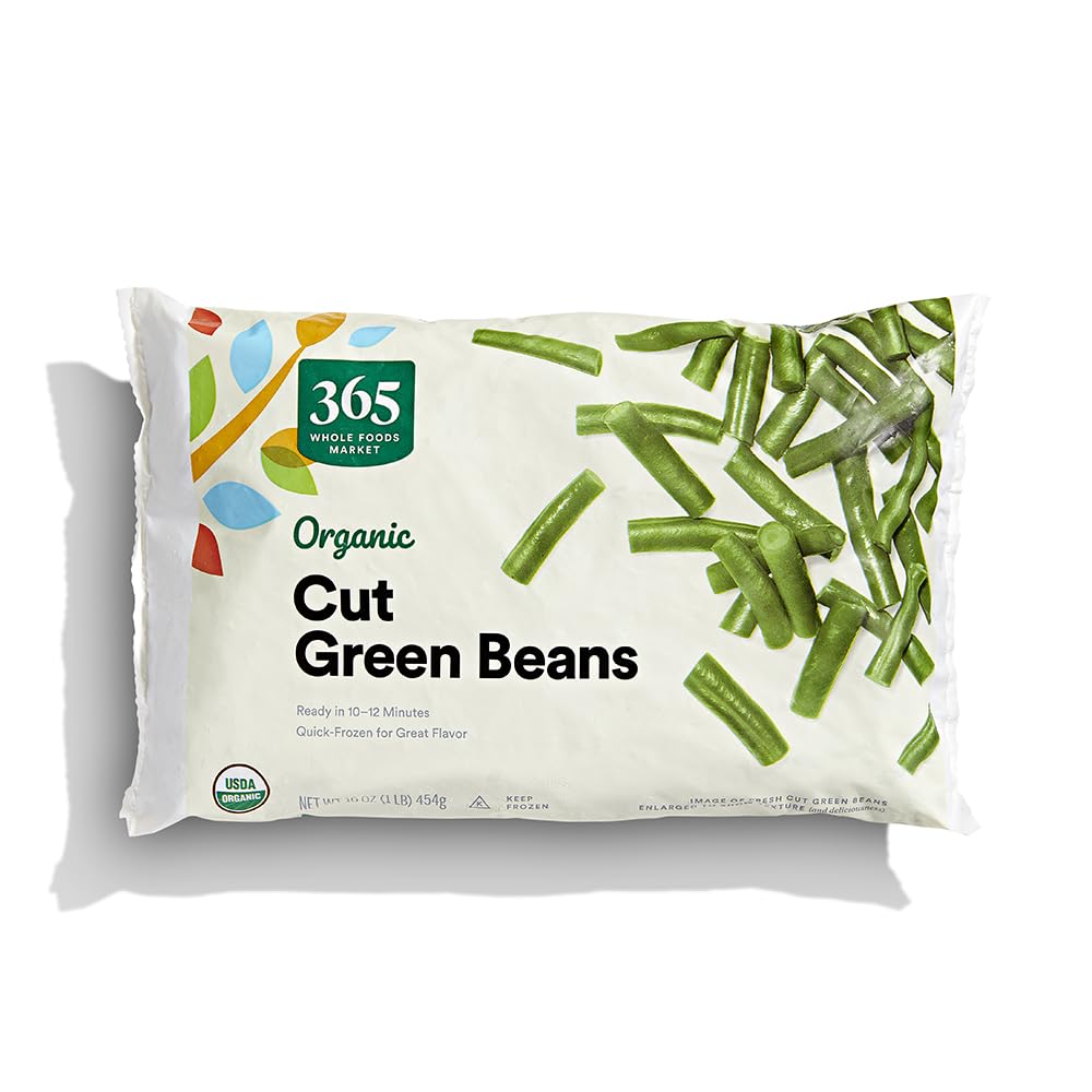 365 Everyday Value, Organic Cut Green Beans, 16 oz (Frozen)