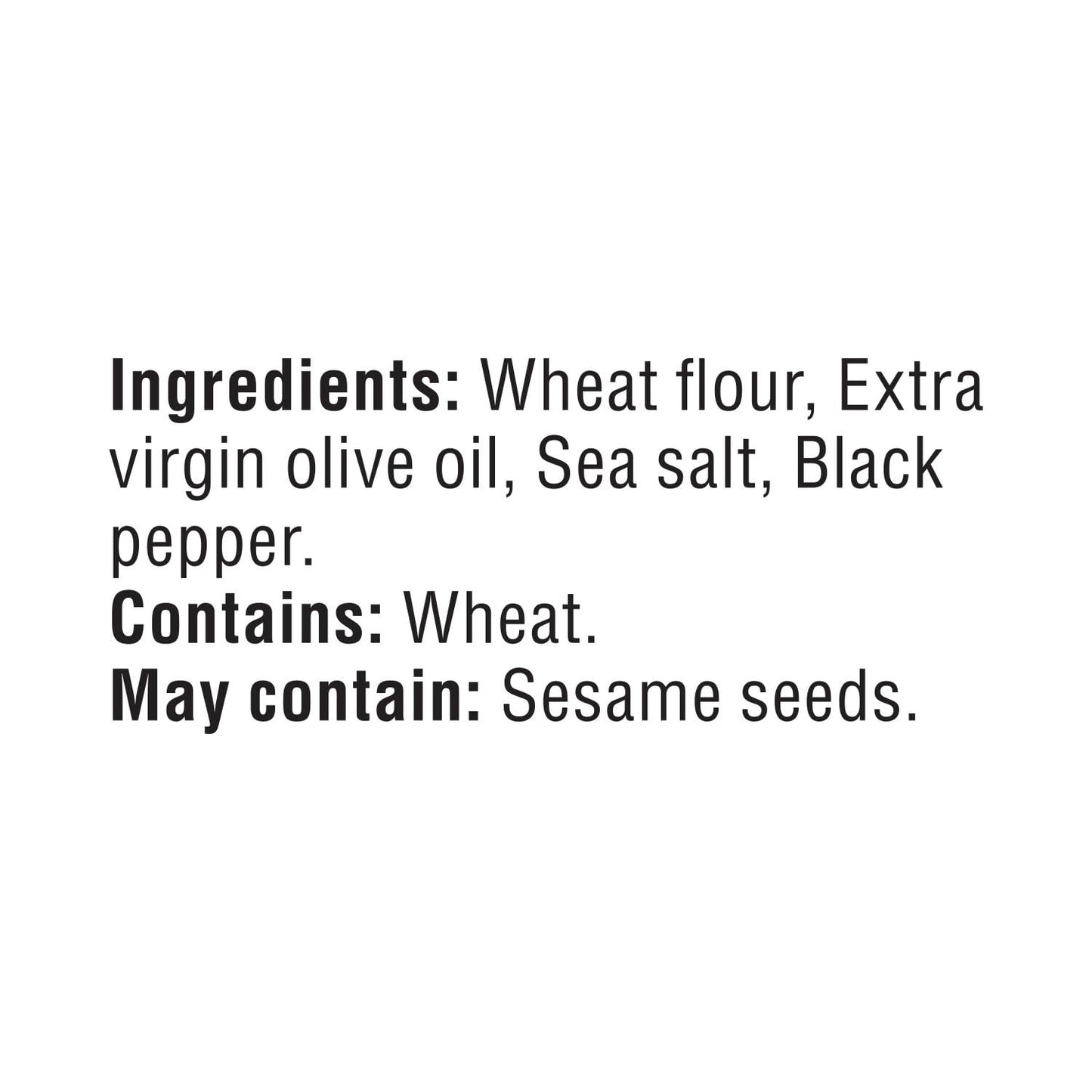 La Panzanella Mini Croccantini, Black Pepper, 6 Oz