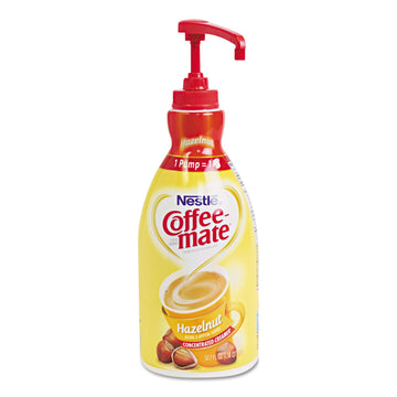 Hazelnut Creamer, 1.5 Litre Pump Bottle, Sold As 1 Each