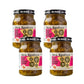 Mrs. Renfro'S Sweet & Hot Jalapeno Peppers, Gluten Free, 16 Oz Jar, Pack Of 4