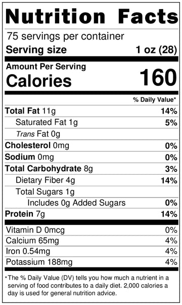 Peanuts Dry Roasted Unsalted, Blanched, 5 Pound Bulk Bag - We Got Nuts,