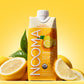 NOOMA Organic Electrolyte Sports Drink with Coconut Water, No Added Sugar, 30 Calories, 16 Fl Oz, Pack of 12, Lemonade Flavor