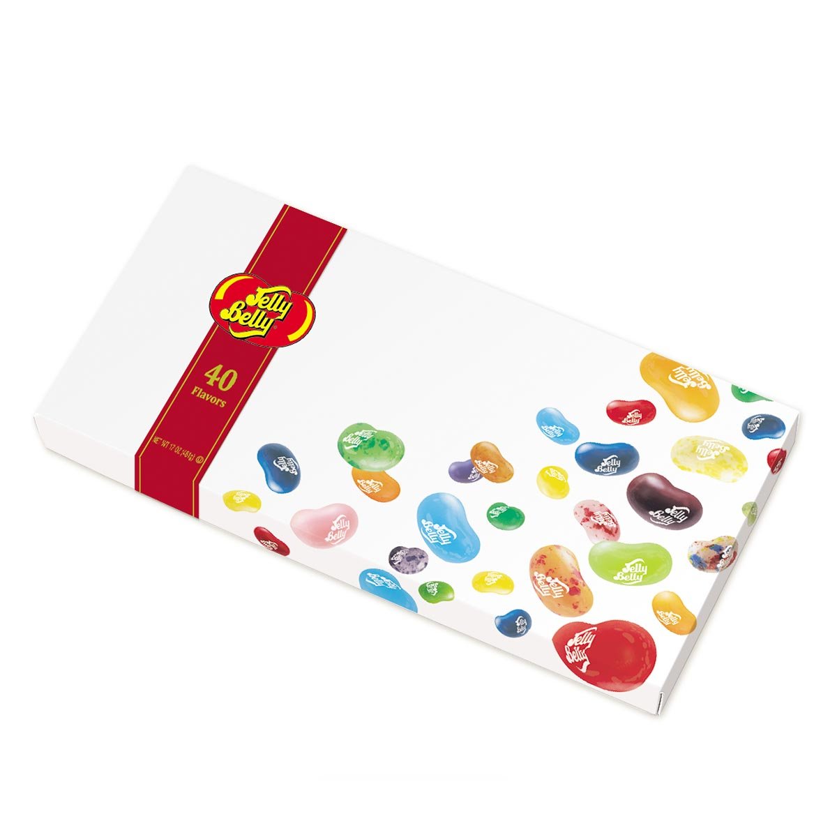 Jelly Belly Jelly Bean Gift Box - 40 Flavors, 16 oz, Multicolor