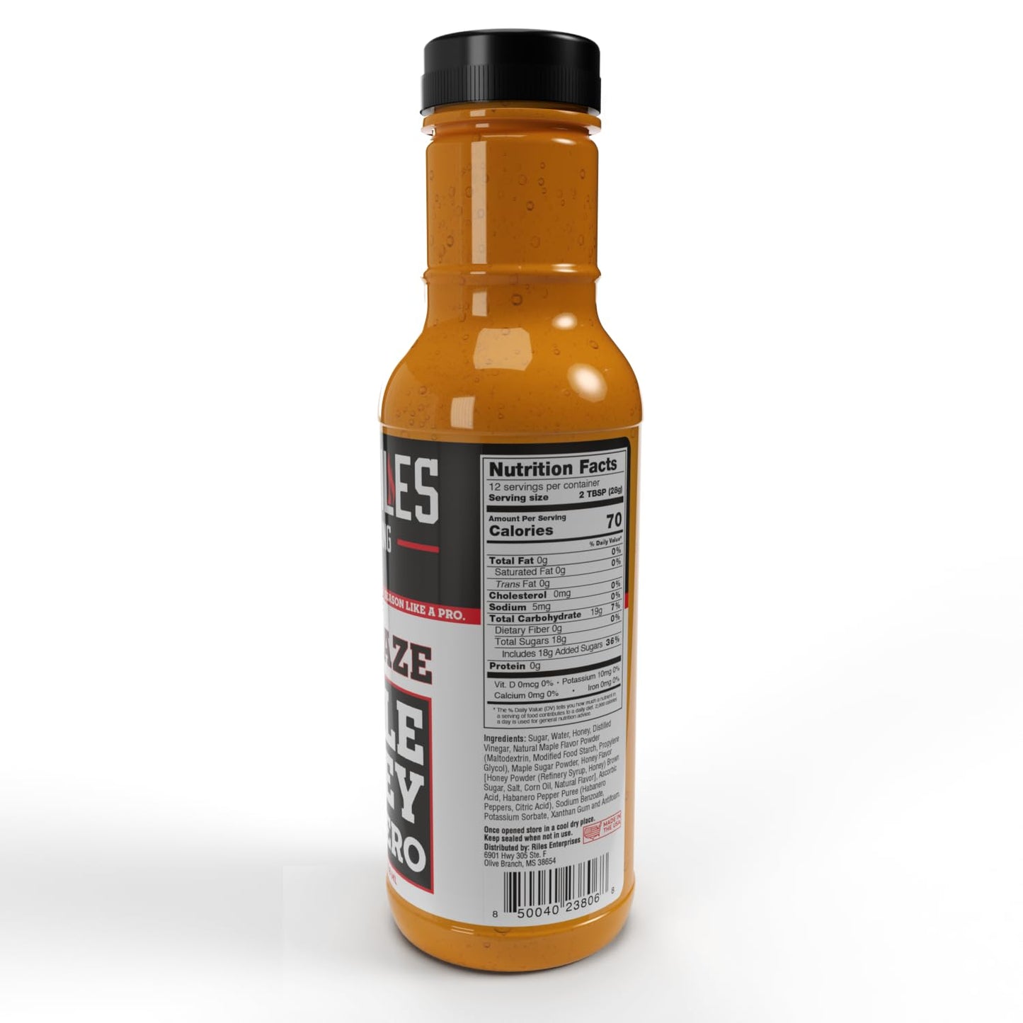 Heath Riles Maple Honey Habanero Bbq Glaze