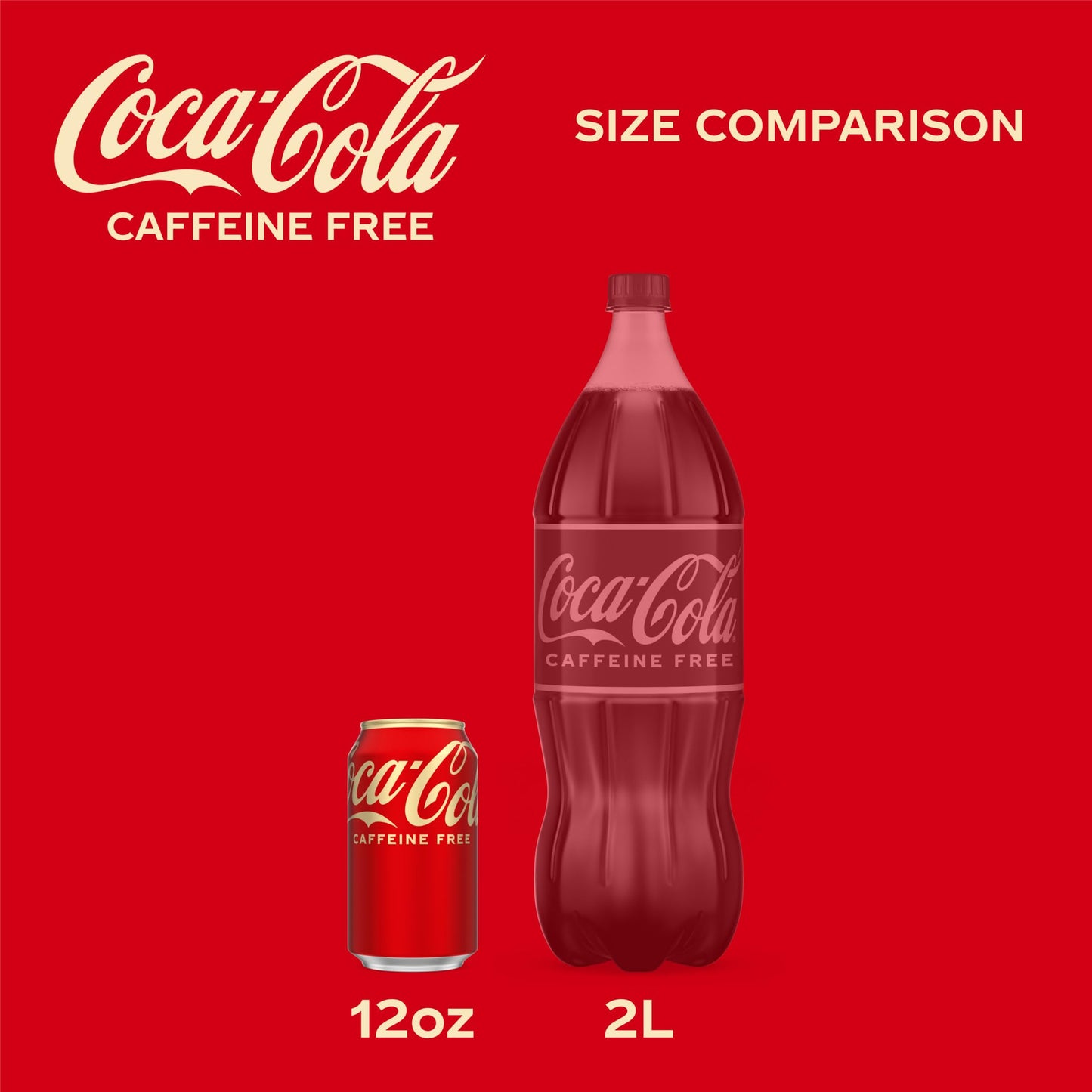Coca-Cola Caffeine Free Soft Drink, 12 Fl Oz (Pack of 12)