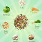 vSlice Dried Veggie Tofu Mix Ramen Toppings, Gluten-Free Dehydrated Vegetable Flakes, 7.5oz