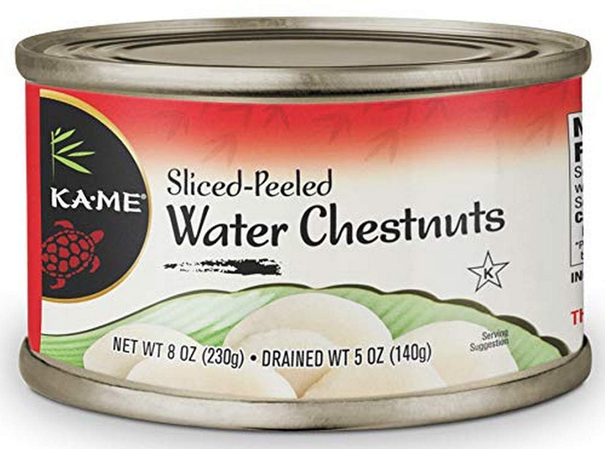 Ka-Me Stir-Fry Vegetables  Sliced Water Chestnuts  8 Ounce (Pack Of 24)