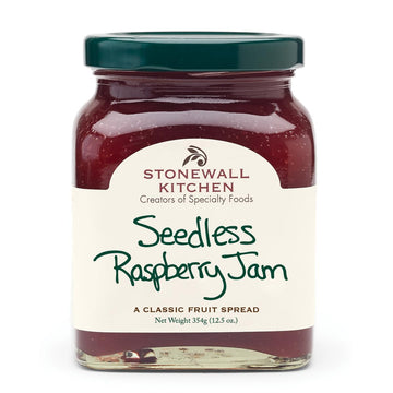 Stonewall Kitchen Seedless Raspberry Jam, 12.5 Ounces