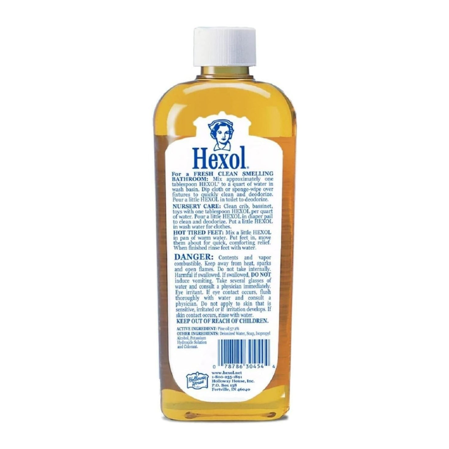 Hexol Concentrated General Household Cleaner And Deodorant 1600-00016U Rust 16 Fl. Oz.