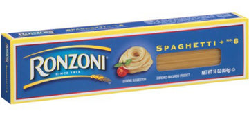 Ronzoni Spaghetti Pasta 16 Oz