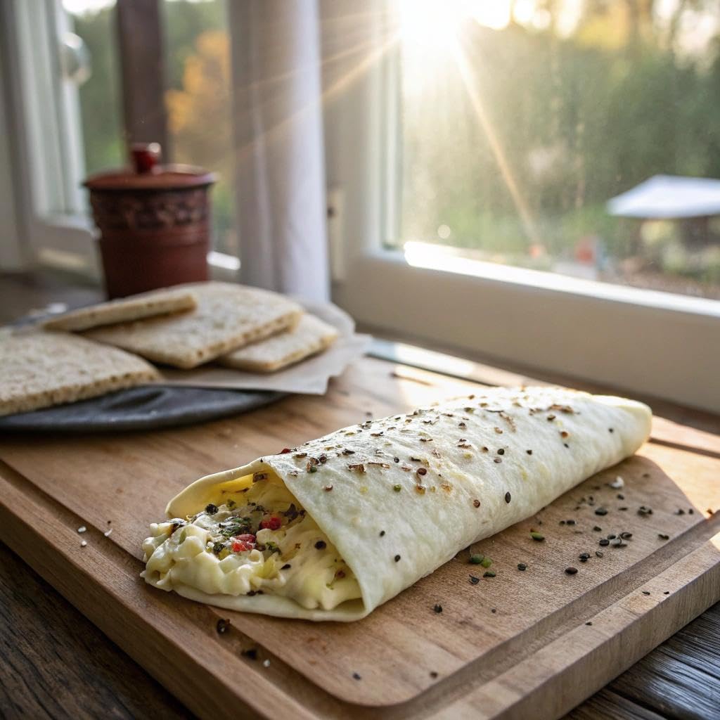 Egglife Everything Bagel Egg White Wraps - (6 Count) - Refrigerated, Flourless, Gluten Free Wraps - Low Carb Tortilla Alternativ