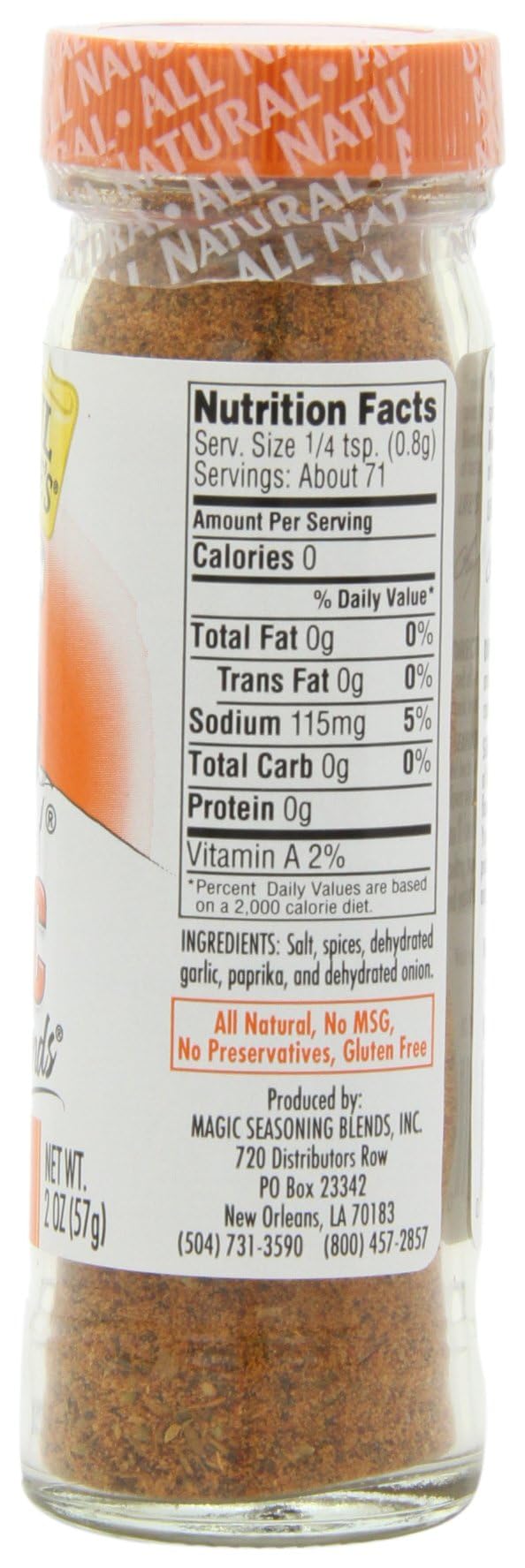 Chef Paul Prudhomme'S Magic Seasoning Blends Seafood Magic 2 Ounce (Pack Of 6)
