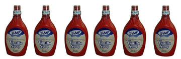 Fox Syrup, Vanilla, 20 Ounce Bottles (Pack Of 6)