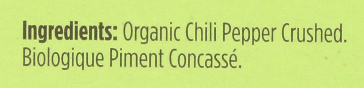 Spicely Organic Chili Pepper Crushed - Compact
