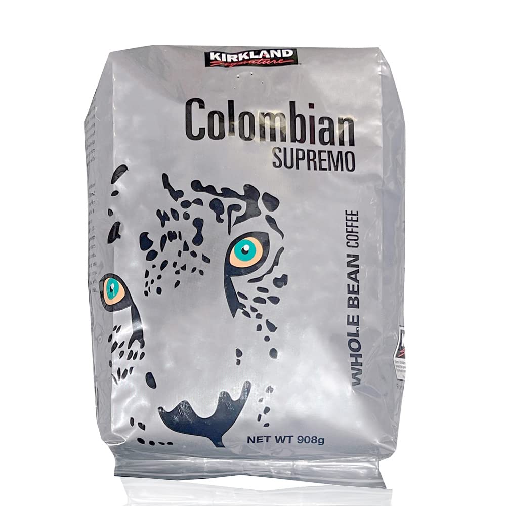 Signature 100% Whole Bean Coffee Suppremo, Columbian, 3-Pound