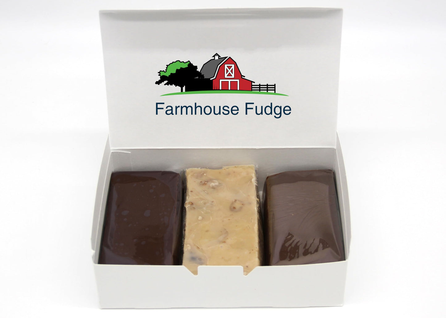 Farmhouse Fudge - Build Your Own Vegan Fudge Box - Fresh Vegan Fudge, Dairy and Gluten free! - Perfect treat for Everyone!