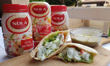 Nola Mayonnaise Bottle 27 Ounce|750g Imported from South Africa (Original, Pack of 2)