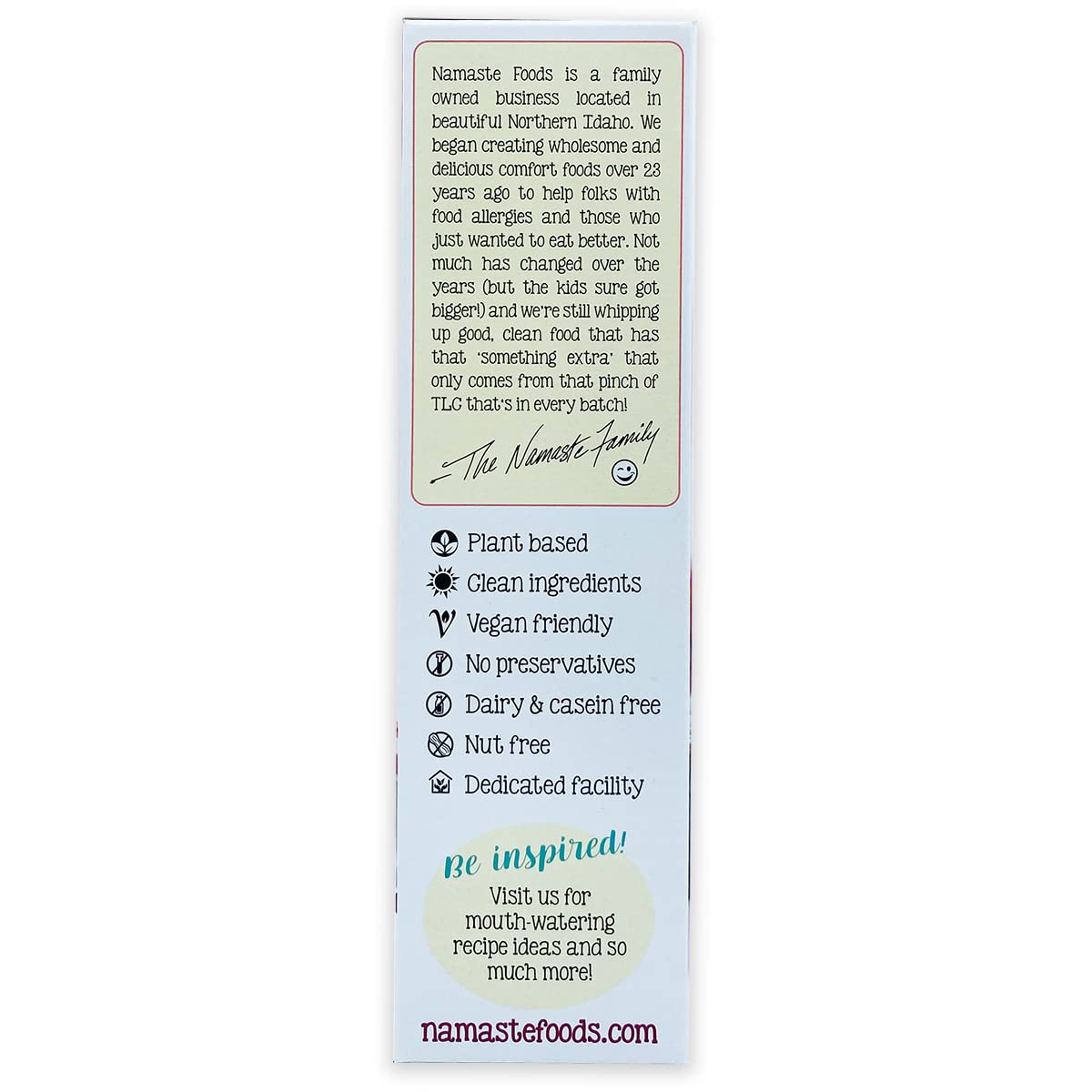 Namaste Foods - Brownie Mix Gluten Free - Case Of 6 - 15 Ounces