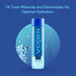 VOSS Aquamin Enhanced Water - Pack of 12 Bottles, 850ml Each - Purified Hydrating Water with 74 Trace Minerals & Electrolytes