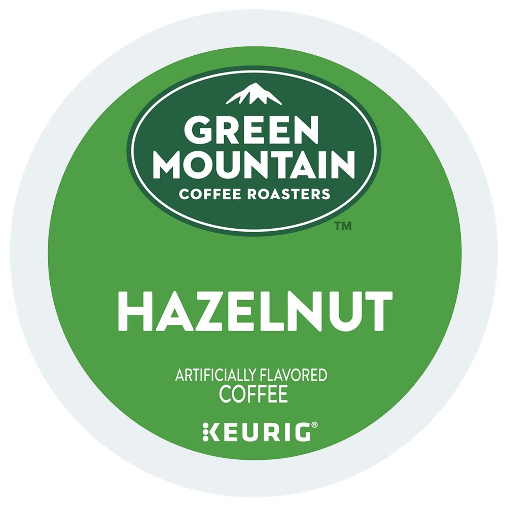Green Mountain Coffee Hazelnut K-Cups, 24 Count Boxes, Pack of 2, Compatible with Keurig Brewers