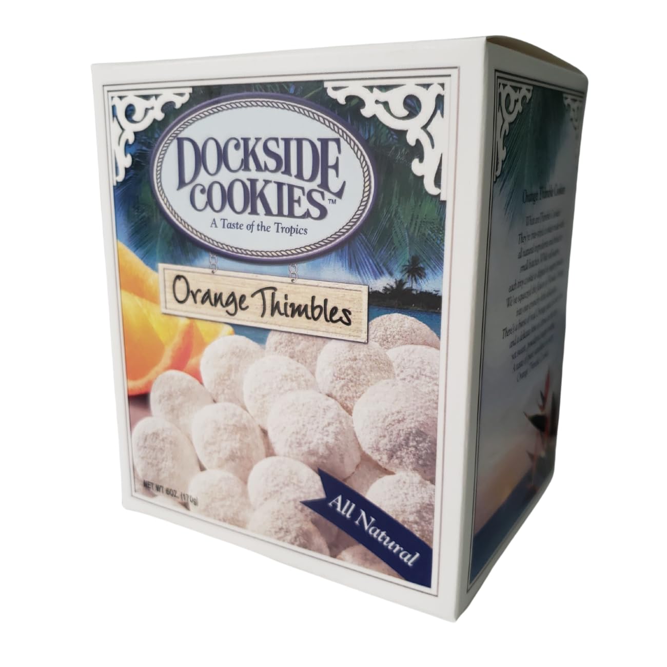 Dockside Market Shortbread & Handmade Thimbles - All Natural - Pack of 2 Boxes