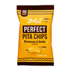 Zesty Z - High Fiber Pita Chip - Parmesan Garlic - High Fiber Snacks, 100 calories per serving, Lower in Carbs - Healthy Snacks 
